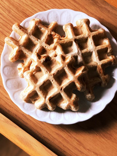 豆腐いり黒糖きなこのもちもちワッフル◎-レシピのメイン写真