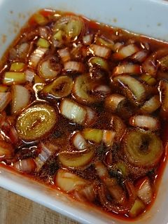 ピリ辛ネギ醤油たれ-レシピのメイン写真
