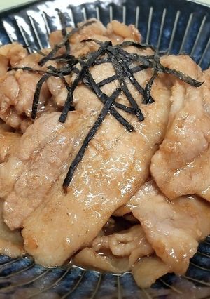 糖質制限中も！豚ばら肉のスタミナ焼き-レシピのメイン写真