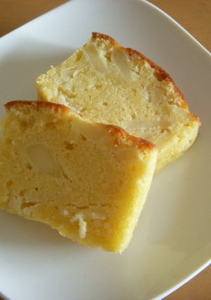 リンゴのパウンドケーキ☆メープル風味-レシピのメイン写真