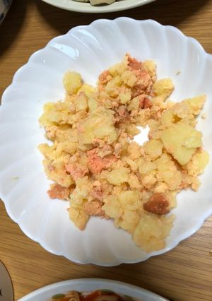 簡単、美味い！余ったタラコでたらこいも。-レシピのメイン写真