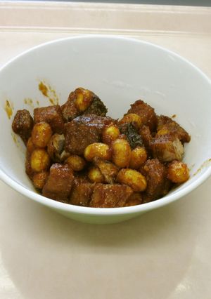 カツオと大豆のケチャップ和え-レシピのメイン写真