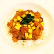 お子様にも♡簡単まろやかトマトカレー
