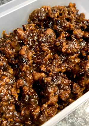うちのふき味噌(鶏ミンチ入り)-レシピのメイン写真