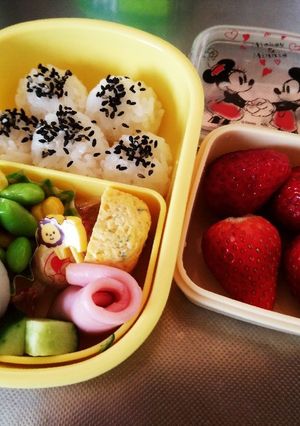 3歳児 幼稚園お弁当 ⑅◡̈*-レシピのメイン写真