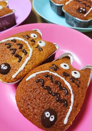 HMで簡単トトロのパウンドケーキ♡*°-レシピのメイン写真