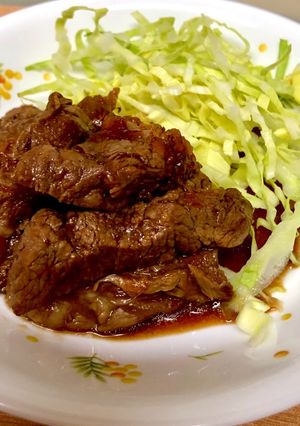 赤身やわらか和風ステーキ☆丼、お弁当にも-レシピのメイン写真