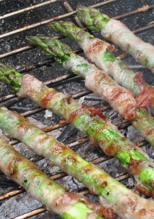 バーベキューに☆アスパラ肉巻き-レシピのメイン写真