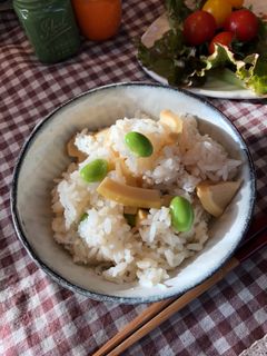 たけのこ♡ちりめんじゃこの混ぜごはん-レシピのメイン写真