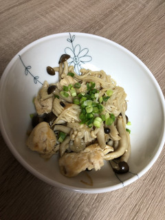 【ダイエット飯】きのことささみの炒め物-レシピのメイン写真