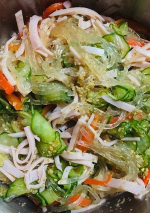 給食で食べた中華サラダ-レシピのメイン写真