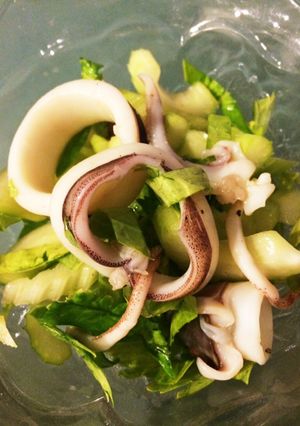 いかとセロリのサラダ-レシピのメイン写真