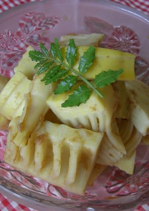筍の梅干し煮-レシピのメイン写真