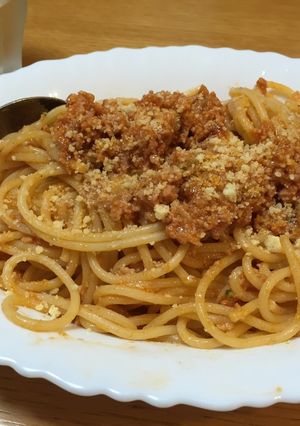我が家のミート？ソースパスタ-レシピのメイン写真