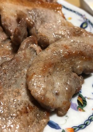 焼肉屋直伝!豚バラは塩胡椒とレモン汁で!-レシピのメイン写真