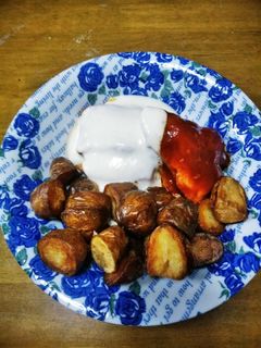 梨湖の鶏むね肉ケチャップチーズ-レシピのメイン写真