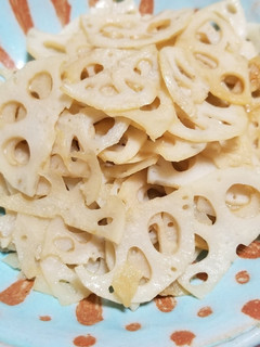 時短♪れんこんのバターしょうゆ炒め-レシピのメイン写真