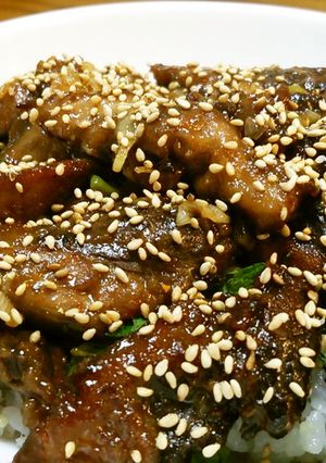 カツオあらの甘酢唐揚げ丼♪-レシピのメイン写真