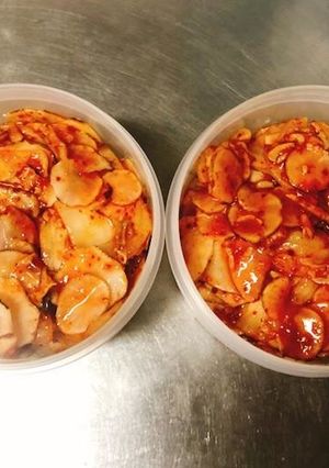 菊芋キムチ（手抜きバージョンです）-レシピのメイン写真