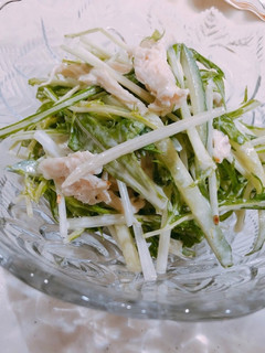 水菜のサラダ-レシピのメイン写真