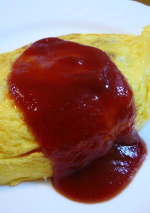 ちょっぴり大人の☆エビチリ風オムライス-レシピのメイン写真