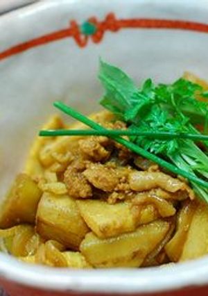 茄子のカレー風味-レシピのメイン写真