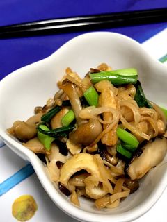 きのこと油揚のバター炒め-レシピのメイン写真