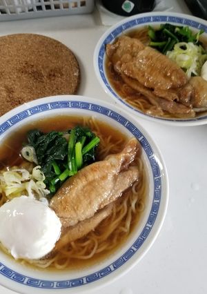 醤油ラーメン　生姜焼のせ-レシピのメイン写真