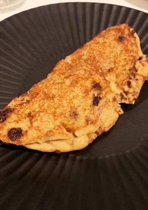 玄米粉の表面パリパリパンケーキ-レシピのメイン写真