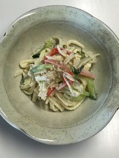 簡単切り干し大根とカニカマサラダ-レシピのメイン写真