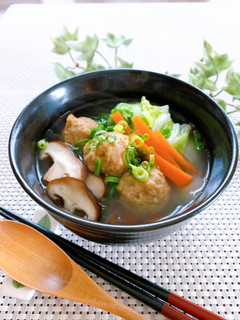 簡単★肉団子入り中華スープ-レシピのメイン写真