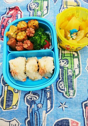 幼稚園弁当(年少)4-レシピのメイン写真