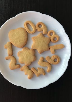 型抜きクッキー(卵黄、ア使用)-レシピのメイン写真