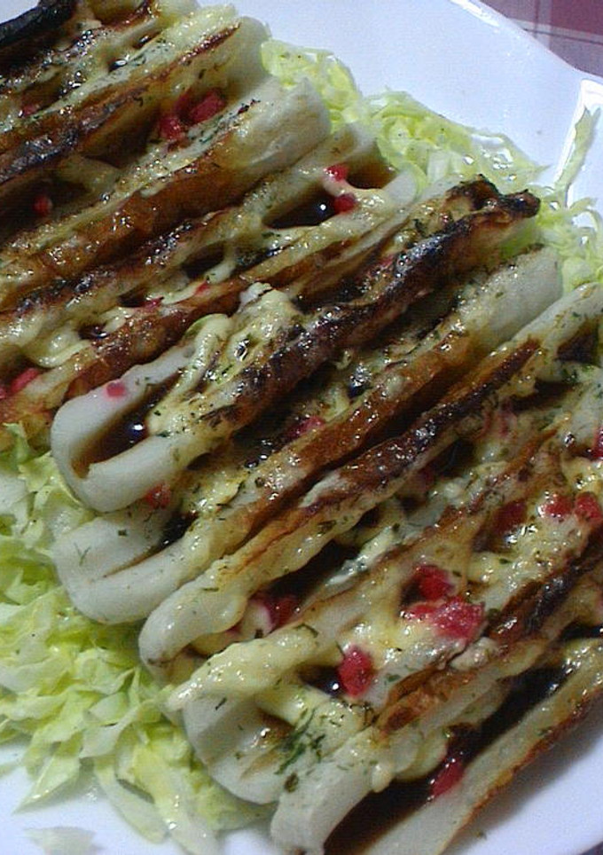 お好み焼き味のちくわ焼き☆-レシピのメイン写真
