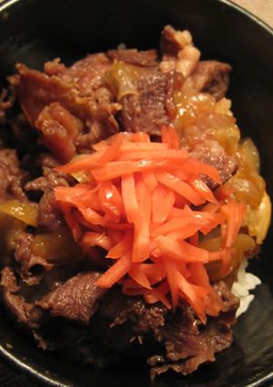 簡単・安い! 圧力鍋で作る牛丼-レシピのメイン写真