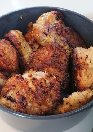 さっぱりした✨鶏もも肉の胡麻唐揚げ-レシピのメイン写真