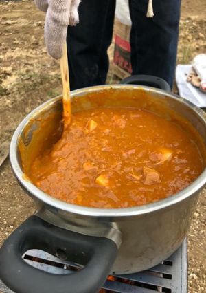ルーから手作り！保育園のカレー-レシピのメイン写真