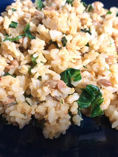ベジ料理☆納豆レタス辛味炒飯-レシピのメイン写真