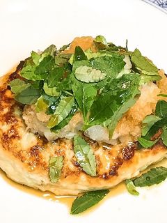 鶏ごぼうバーグ-レシピのメイン写真