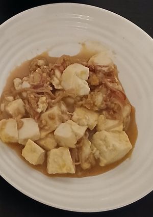 豆腐とカニカマの卵とじ-レシピのメイン写真
