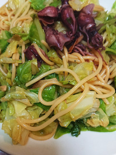春キャベツとホタルイカの和風パスタ-レシピのメイン写真
