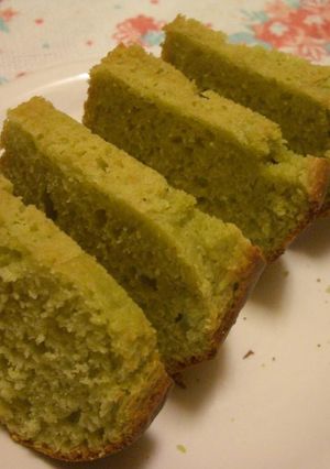 青汁お豆腐ケーキ♪フワフワ-レシピのメイン写真