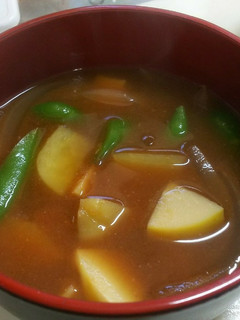春野菜のお味噌汁-レシピのメイン写真