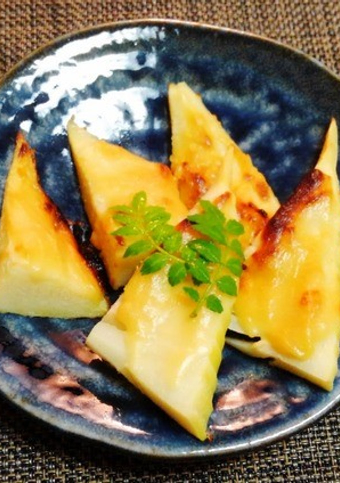 コクとあまーい香りの筍の味噌マヨ焼き♪-レシピのメイン写真