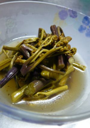 ワラビのサッと煮-レシピのメイン写真