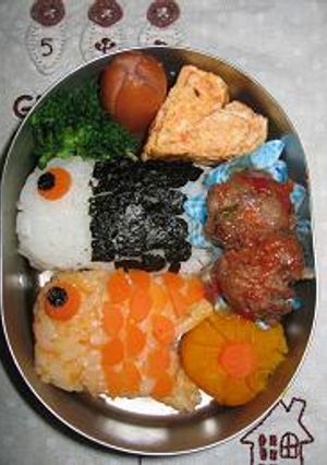 こいのぼり　弁当　　キャラ弁-レシピのメイン写真