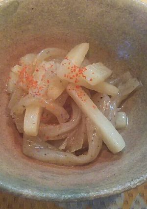 山芋と蒟蒻の金平風煮物-レシピのメイン写真