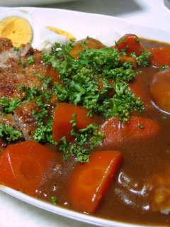 ガッツリだぁ~ポークステーキ★カレー-レシピのメイン写真