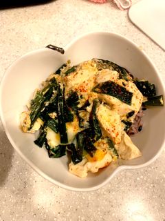 速攻出来る!ニラ玉豆腐丼-レシピのメイン写真