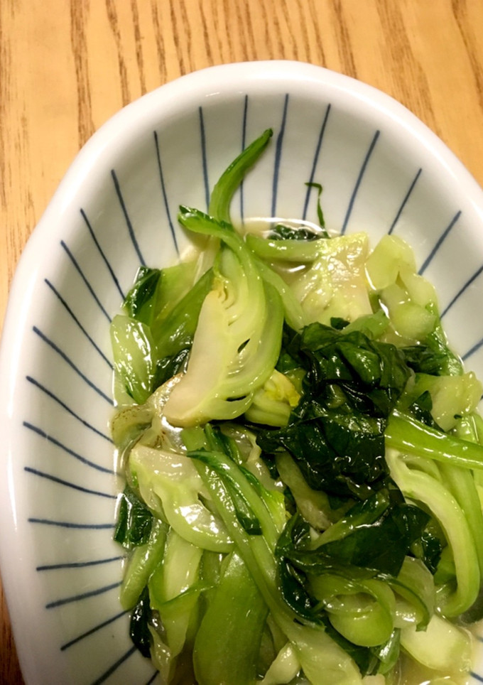青梗菜のにんにく炒め-レシピのメイン写真